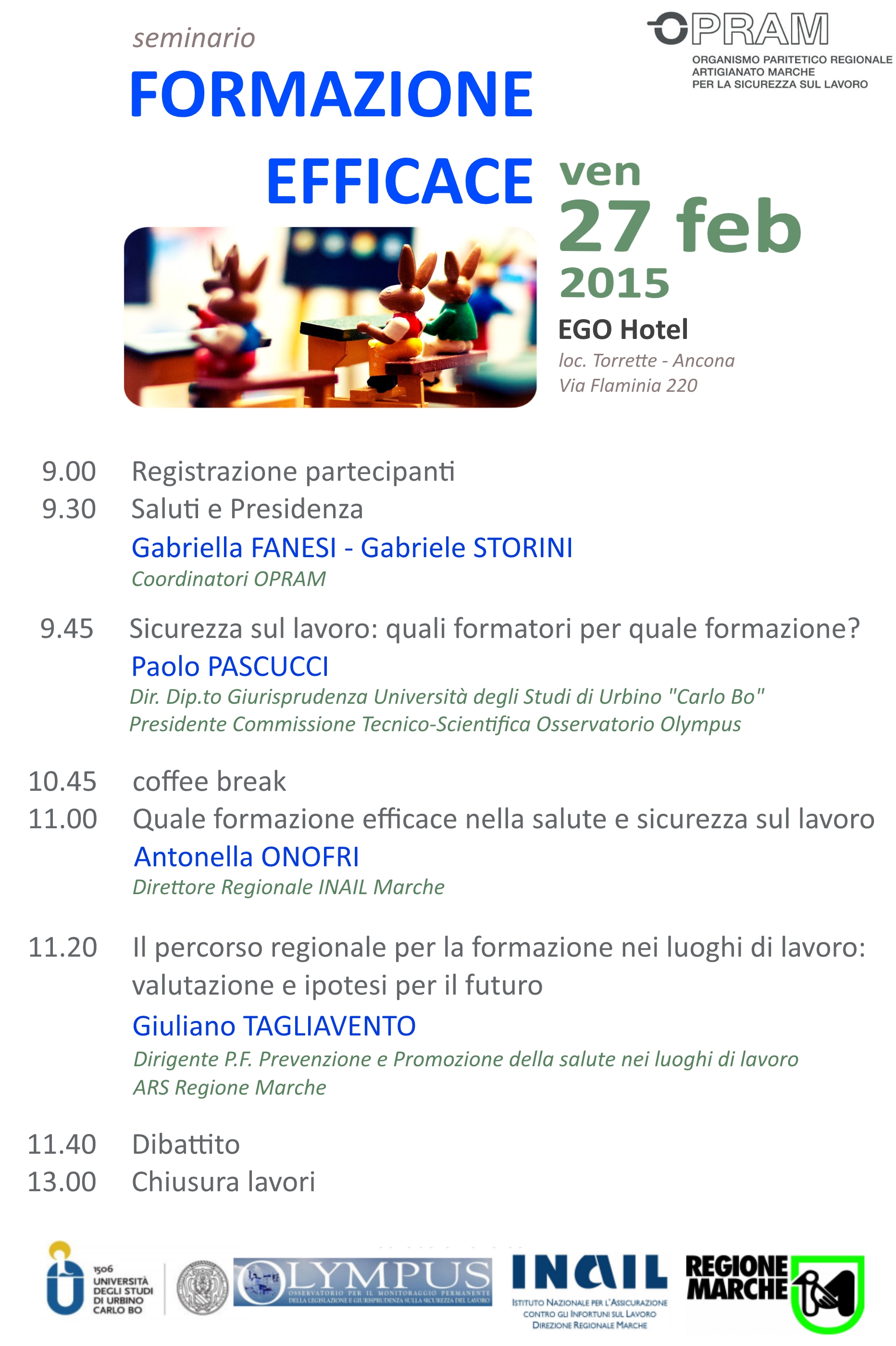 seminario formazione 27/02/2015 | OPRAM