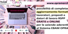 OPRAMarche FORMAZIONE e-Learning   *NUOVI CORSI*