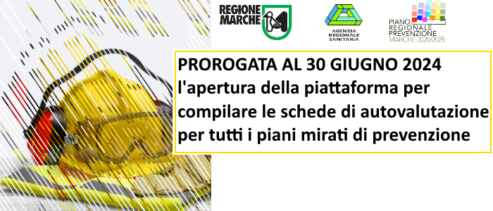 PIANI MIRATI DI PREVENZIONE NEI LUOGHI DI LAVORO